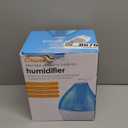 Crane Personal Ultrasonic Cool Mist Humidifier  1.5 Liter, 8-Hour Run Time, Whisper Quiet, Auto Shut-Off, Filter-Free for Small Rooms, Offices, Nursery, Travel (Blue and White)