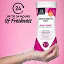 Summer's Eve Amber Nights with Oat and Shea Extracts, Daily Refreshing All Over Feminine Body Wash, Removes Odor, Feminine Wash pH Balanced, 15 fl oz