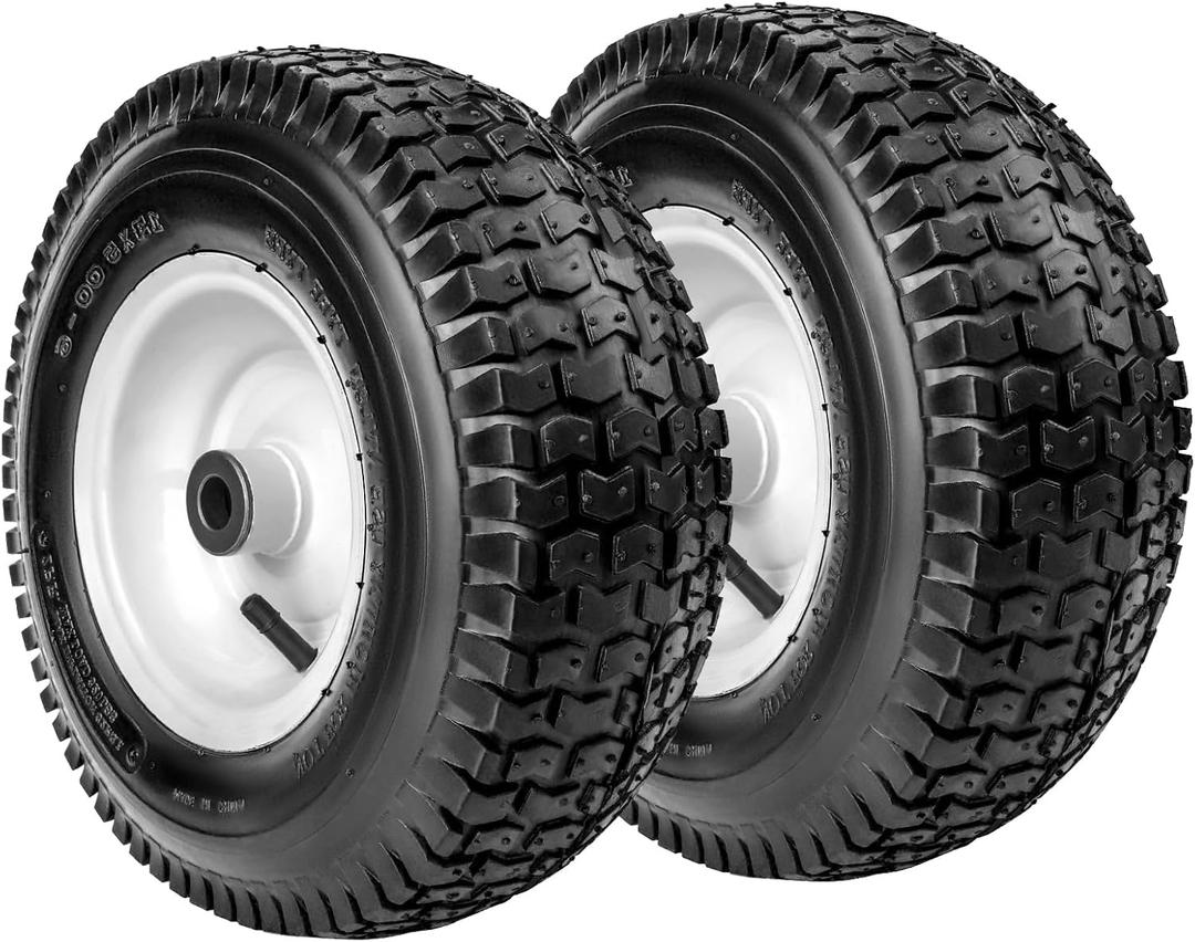 Taifa 13x5.00-6 Pneumatic Tire and Wheel with 5/8" Bearing