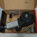 A-Premium Front Left Power Window Lift Motor Compatible with Dodge Ramcharger D150 D250 D350 W150 W250 W350 1990 1991 1992 1993, Driver Side, 2 Pins, Replace# 55154645