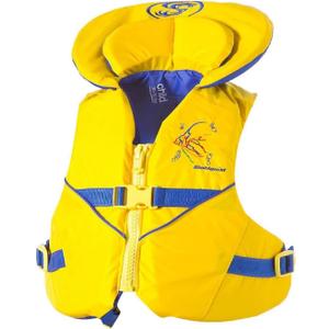 Stohlquist Child Life Jacket, US Coast Guard Approved, Type III Life Vest (30-50 lbs) for Kids and Children, Support Collar with Grab Handle, Fully Adjustable PFD for Pools, Lakes and Boating