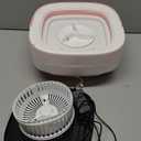 Portable Washing Machine 16L Mini Laundry Washer 3 Modes with Spin Basket Laundry Machine Cleaning Depth Underwear,Baby Clothes Small Shirt for Apartments Dormitories Hotels and Camping (Pink)