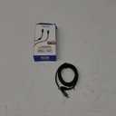 Zgear DC-APP8PMB6M-BC Cable, Nylon Fiber, Black/Chrome, 6 ft L