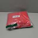 Red Dsh Towels with White Stitch Accents 6 Pack, 13x14inch