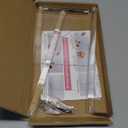 Acrylic Hat Stand and Wig Display Rack, 2pcs 17" Clear Hat Stands for Display, Adjustable Height Hat Holder, Square Barbell Base Display, Hat Rack Stand for Display Jewelry Watch Helmets