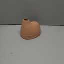 HD 7.9 Inch Porcelain Vase Brown 