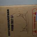 FDW Folding Half Portable Foldable Table for Parties Backyard Events (White, 6 FT 70 * 29) (White, 6 FT)