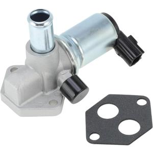 Idle Air Control Valve for Ford for Mustang 1996-2001 Fuel Injection Idle Air Control Valve W/Gasket for Mercury Cougar 1996-1997 No.F6AZ9F715EA/F6AE9F715EB