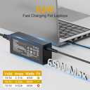 65W Charger Compatible with Inspiron 15 3520 3511 3530 3535 3501 3525 3000 3510 3540 3195 3520 5400 7590 3511 Laptop Power Supply Cord(Only for 4.5mmx3.0mm
