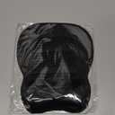 MROCO Ergonomic Mouse Pad with Gel Wrist Rest, Smooth Wrist Support Surface, Non-Slip PU Base for Pain Relief, Comfortable Mousepad for Computer, Laptop, Office & Home, 9.4 x 8.1 in, Black