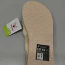 KuaiLu Flip Flops for Women with Arch Support Yoga Mat Comfortable Summer Beach Walking Thong Cushion Sandals Slip On Indoor Outdoor (10, Beige)