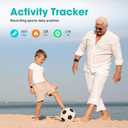 Pedometer Watch Senior Friendly No App/Phone Required, Waterproof Fitness Tracker Watch with Step Counter Calories/Sleep Tracker for Walking Running for Men Women