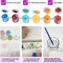 Hiolife Paint by Number Kits for Adults,Kids, Beginners, with Brushes and Acrylic Pigment, 16x12 Inch Elephant - with Framed