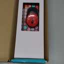 Wireless Keyboard and Mouse Combo, Retro Typewriter Keyboard with Round Keycaps, 2.4GHz USB Cute Wireless Keyboard Mouse for Computer, Desktop, Laptop and Computer (Black-Colorful)