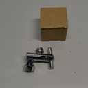 LUOGULIANG All Metal Adjustable Shower Head Extension Adapter, 360° Swivel Stainless Steel Showerhead Adapter for Fixed and Rain Showerhead, Chrome