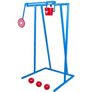 GoSports Splash Tower Water Dunk Game - Water Soaking Dunk Tank for Kids & Adults