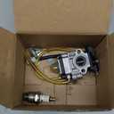 partszen 62100-81010 Carburetor A021000811 For Poulan Pro PR46BT PR48BT BP400 PR2322 BP402 967086901 150032738 530058436 Southland SCV43 SEA43 Earth Auger Eskimo Mako M43 M43Q8 Viper Husqvarna 165BT