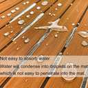 KXKZREN Boat Flooring EVA Foam Decking Sheet Faux Teak Marine Mat Non-Slip Boat Carpet Self-Adhesive Flooring for Jon Boats Motorboat RV Yacht Kayak Swim Platform