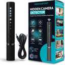 Hidden Camera Detectors and GPS Tracker Detector with RF Signal Scanner, Advanced Hidden Bug and Camera Finder, Anti Spy Bug Detector and GPS Detector for Home, Office, Car, Hotel, and Travel Security