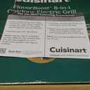 Cuisinart Outdoor Electric Grill, 8-in-1 Air Fryer/Grill/Smoker, 154 sq in