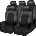 Car Seat Cover for BMW I3, Breathable Comfortable Auto Front Rear Seats Covers Sets Interior Protect Accessories, Black