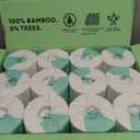 Save Trees Bamboo Toilet Paper -24 Rolls Of Septic Safe Organic Toilet Paper 3-ply, 300 Sheets Per Roll - PFAs Free, FSC Certified, Plastic & Chemical Free - For Home, Boat & RV Use