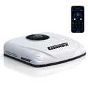 Gidrox 10000 BTU 12V DC RV Air Conditioner with Heater - Battery Powered, Low Power Consumption, Ultra Quiet & Fast Cooling Rooftop AC Unit with APP Remote for Camper Van and Truck
