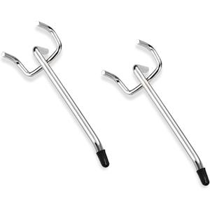 pegboard Hooks, 4inch Heavy Duty Peg Board Organizer Accessories,Metal Hooks for pegboard,peg Board Hooks for Hanging for 1/4" Pegboard Hanging Tools Garage (30 Pack)