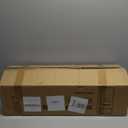 SUPERFLO 4 Gallon Bathroom Trash Can Tilt Out Trash Bin Cabinet, Hidden Trash Can Cabinet Recessed Wall Mounted Stainless Steel with Toilet Paper Holder for Bathroom/Bedroom/Office Renovation, Black (8x26 inch)