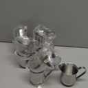 Honeydak 10 Pieces 5oz Stainless Steel Bell Creamers Pitcher Mini Cup Container Espresso Shot Frothing for Serving Milk Coffee Cream for Restaurant Cafes Home