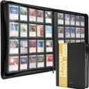 20-Pocket Zipper Binder for 2080 Standard-Sized Trading Cards, XL