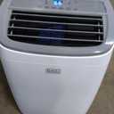 BLACK+DECKER Portable Air Conditioner, 8,000 BTU (3,950 BTU SACC) for Rooms up to 400 Sq. Ft., Portable AC with Follow Me Remote Control and Window Kit, BPACT08WT, White