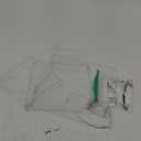 YestBuy 4 Tier Acrylic Cupcake Stand Afternoon Tea Cake Stand Large Cupcake Stand Cupcake Tower Cupcake Holder for Pastry + LED Light String Ideal for Weddings Birthday Bar Party Dcor (Blue Light)