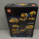 LEGO Icons Transformers Bumblebee Action Figure, Collectible Robot Gift for Adults, Movie Themed Model Building Set for Sci-Fi Enthusiasts and Transformers Fans, Converts to Vehicle Mode, 10338