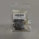 M6 x 10mm Socket Cap Allen Bolts, Flat Round Head Socket Cap Screws, Furniture Screws, Carbon Steel, Full Thread, Black Oxide Finish, 25 PCS