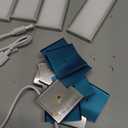 6 Pack Under Cabinet Lights Wireless, 32 LED Motion Sensor Light Indoor Rechargeable Magnetic Closet Lights Battery Operated, Under Counter Lights for Kitchen, Wardrobe, Hallway, Stairs (8inch)