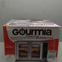 Gourmia Air Fryer 7 QT - Easy View Panoramic Window & Interior Light, Guided Cooking with 12 One-Touch Presets, FryForce 360, Dishwasher Safe Accessories, Green