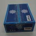 fanquare 2.7oz Mini Coffee Cups for Espresso, Marble Pattern Floral Porcelain Tea Cups Set of 6, Ceramic Demitasse Cups and Saucers for Party, Brown