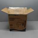 Countertop Ice Cube Maker Machine with External Water Tank,16Pcs/5Mins,34Lbs/Day,2 Ways to Add Water,Portable Compact Small Ice Maker with Self-Cleaning,Perfect for Home/Kitchen/Camping/RV (GREY)