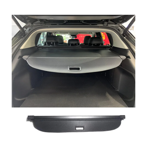 Black Retractable Cargo Cover for Mazda CX50 CX-50 (2022-2025), Rear Cargo Privacy Screen Car Trunk Luggage Security Shade Shield (Carbon Fiber Style)