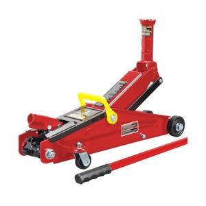 BIG RED T83006 Torin Hydraulic Trolley Service/Floor Jack with Extra Saddle (Fits: SUVs and Extended Height Trucks): 3 Ton (6,000 lb) Capacity, Red