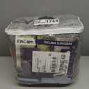 KinCam Recliner Chair Covers, Stretch Reclining Cover, Recliner Sofa Slipcovers Stripe Jacquard Recliner Couch Covers Furniture Protector Covers for Pet Kid (1 Seater, Dark Gray)