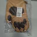 Fairly Odd Novelties FON-10278 Bear Oven Mitts Set Funny and Cute Kitchen Mittens/Potholders for Baking Christmas or Everyday Cooking Gloves, One Size Brown