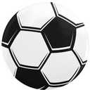 CafePress Soccer Ball 1" Round Mini Button Pin