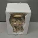 Face Flower Pots Head Planter, Cute Resin Planters for Indoor Outdoor Plants, Macetas para Plantas Unique Head Plant Pot (Tilted White-i Love You)