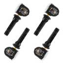 TPMS Sensors Tire Pressure Sensors 433MHz Compatible with Chevy Silverado Tahoe Buick Enclave Cadillac Escalade GMC Sierra Replaces# 13598773 13516165(4 PCS)