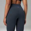 Colorfulkoala Women's Dreamlux Workout Flare Leggings High Waisted Wide Leg Bootcut Yoga Pants 29.5" / 31.5" Inseam (Blue, M)