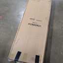 Pyle Car Vehicle Curbside Driveway Ramp - 4ft Heavy Duty Rubber Threshold Bridge Tracks Curb Ramps, 2 Pieces Set (for Car, Truck, Scooter, Bike, Motorcycle, Wheelchair Mobility), Black