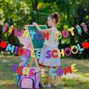 2 x Watch Out Middle School Here I Come Banner Back to School Decorations for Classroom Back to School Supplies Middle School 1st Day of Middle School Decorations Welcome to Middle School Decoratoins