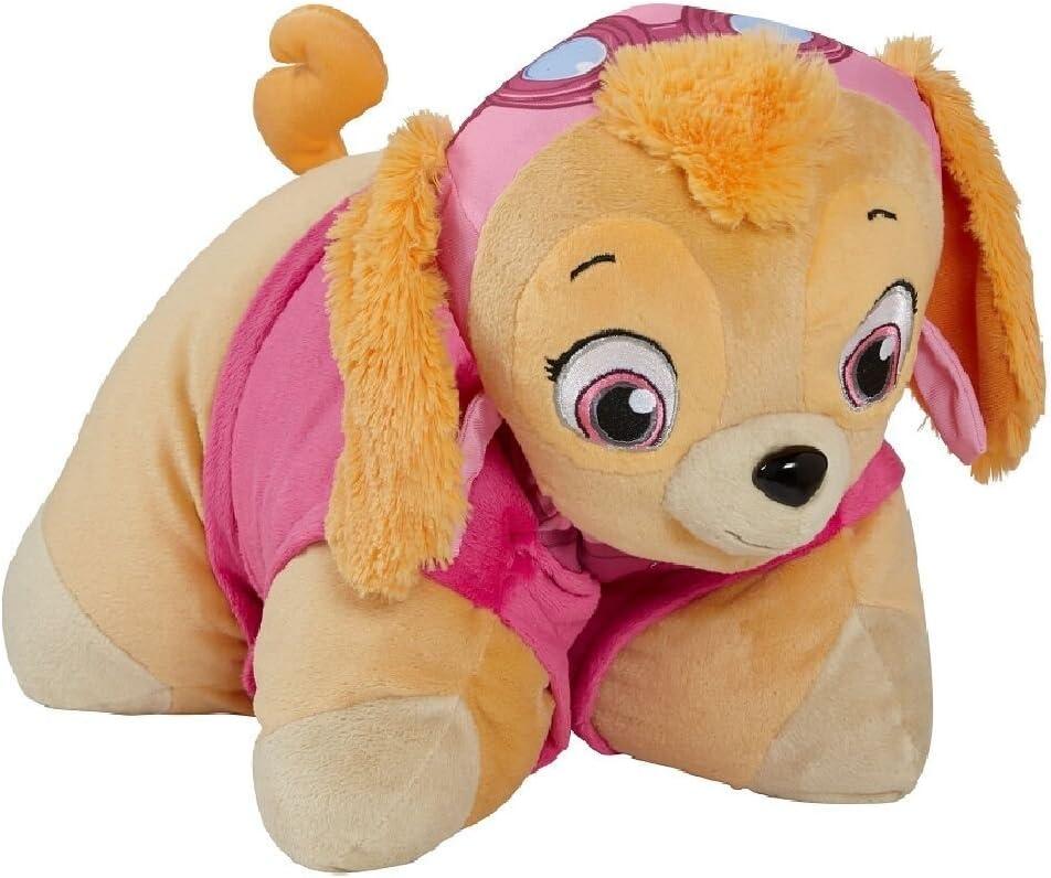 Pillow Pets Paw Patrol Skye Stuffed Animal Plush Toy - 16 Nickelodeon Plush Toy (Pink)